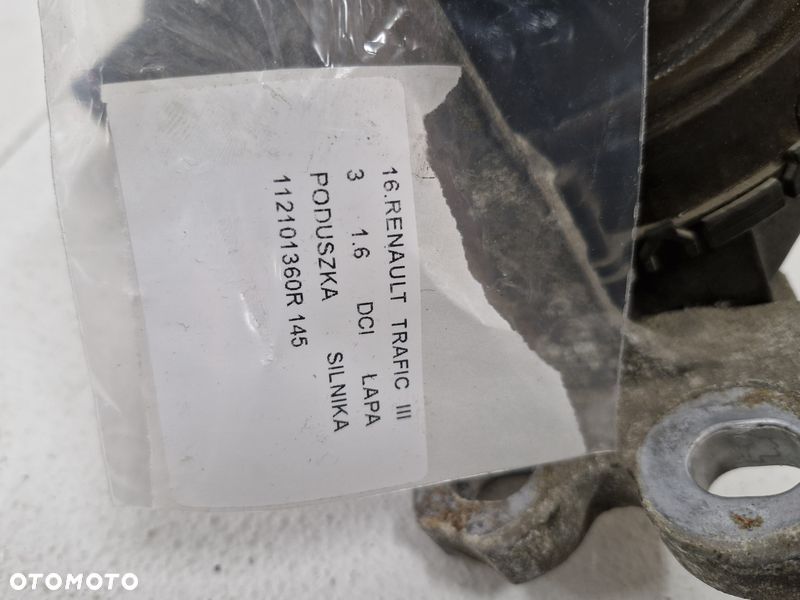 RENAULT TRAFIC 3 III 1.6 DCI ŁAPA PODUSZKA SILNIKA 112101360R - 6