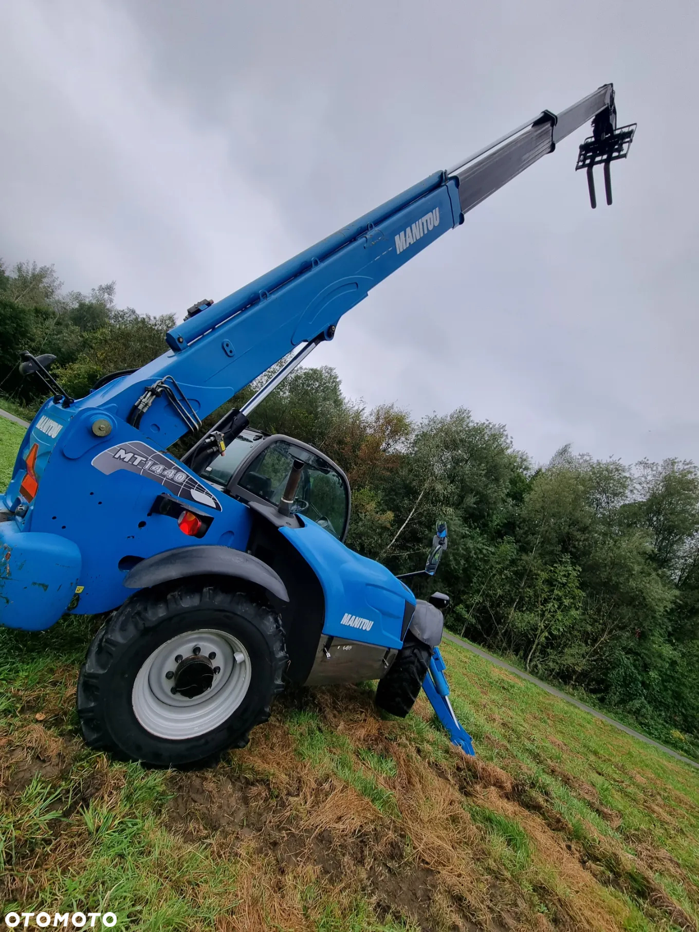 Manitou MT1440 Ładowarka Teleskopowa 14metrów z Norwegii 2017rok 2935mtg Jak Nowa zero zniszczeń luzów wycieków PERKINS - 21
