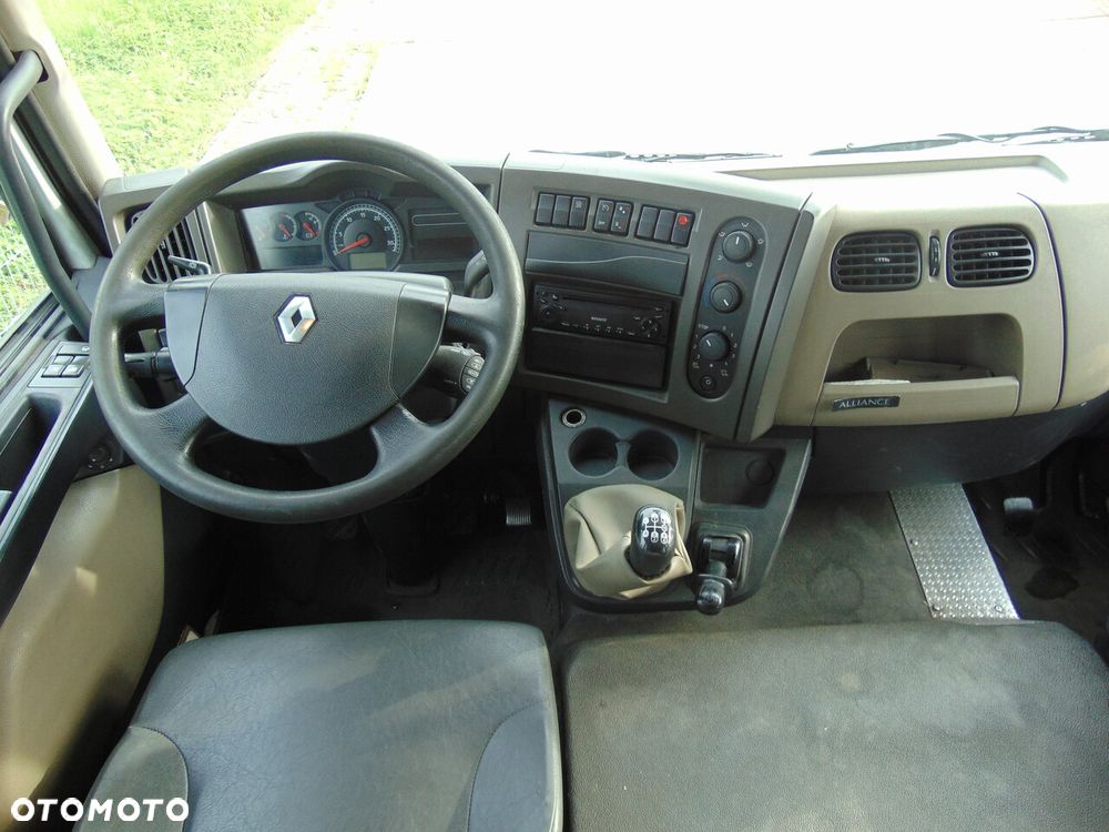 Renault Midlum 240DXi Firanka Plandeka Skrzynia Rama Brygadowa Kabina 6 osób - 14