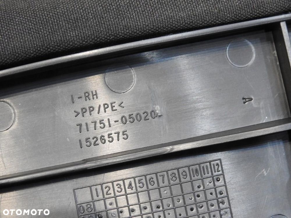 BOCZEK KANAPY PRAWY TYŁ TOYOTA AVENSIS III T27 71751-05020 - 5