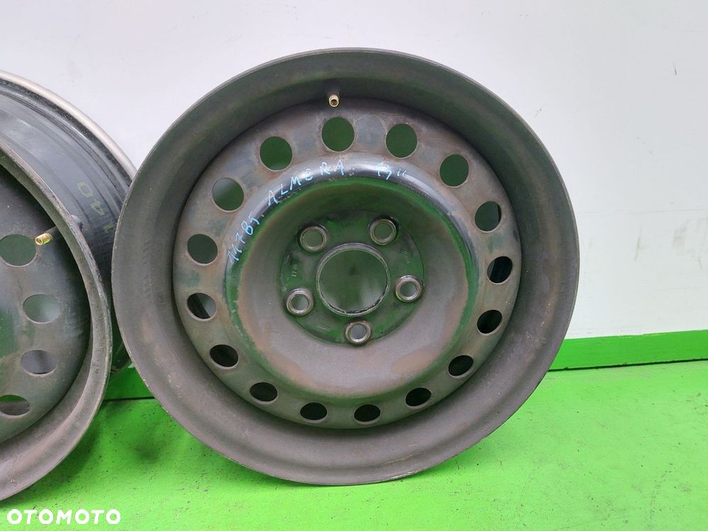 Felgi stalowe Nissan Almera Tino 6J X 15 ET 40 5X114.3 - 3