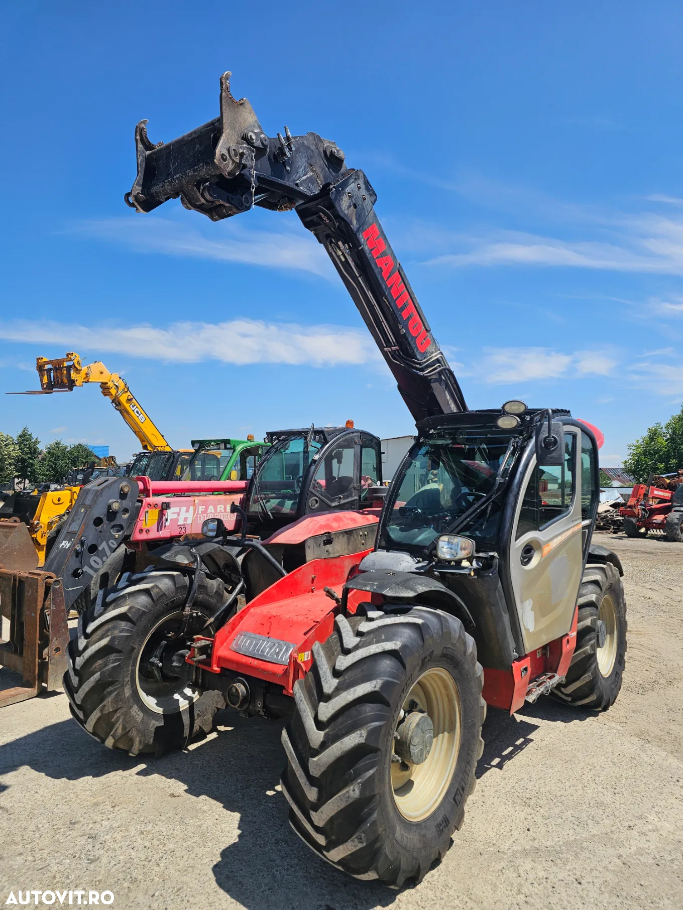 Manitou MLT 740-140V+ clima 140hp incarcator telescopic - 13