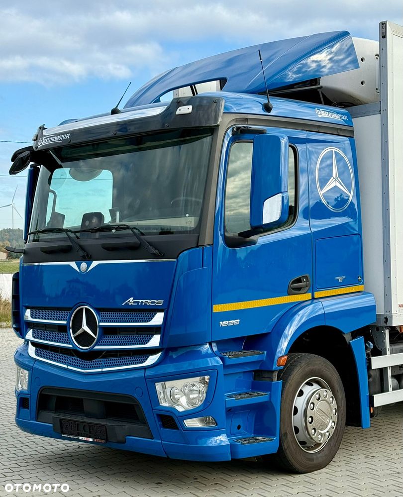 Mercedes-Benz ACTROS 1836 / CHŁODNIA / WINDA / 18 PALET / SILNIK 10677 cm3 / CARRIER / SYPIALKA / AUTOMAT / 2018 ROK - 8