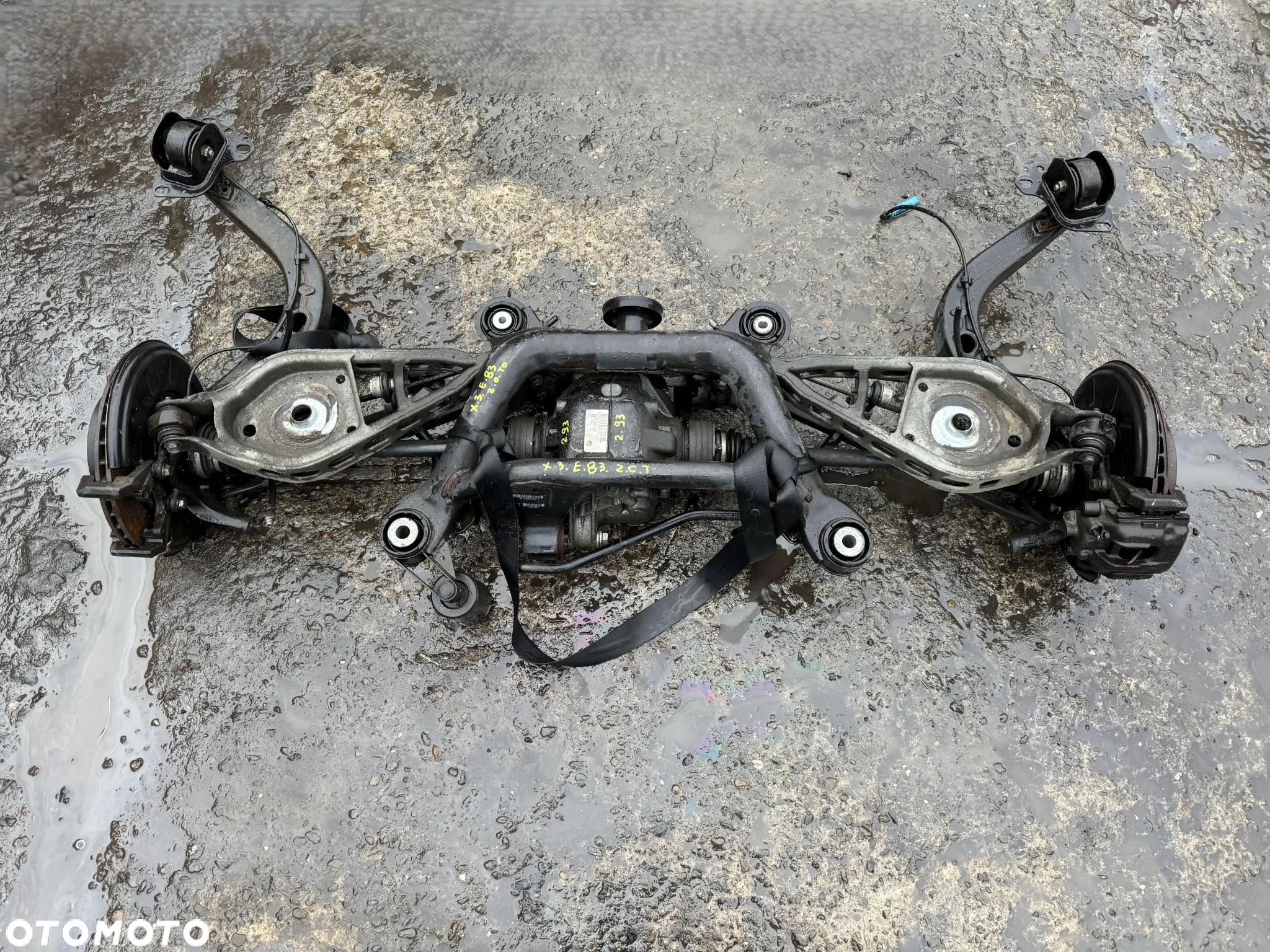 Most dyferencjał tył  7536570-01  2,93  BMW X3 E83 2.0TD Italia OE - 3