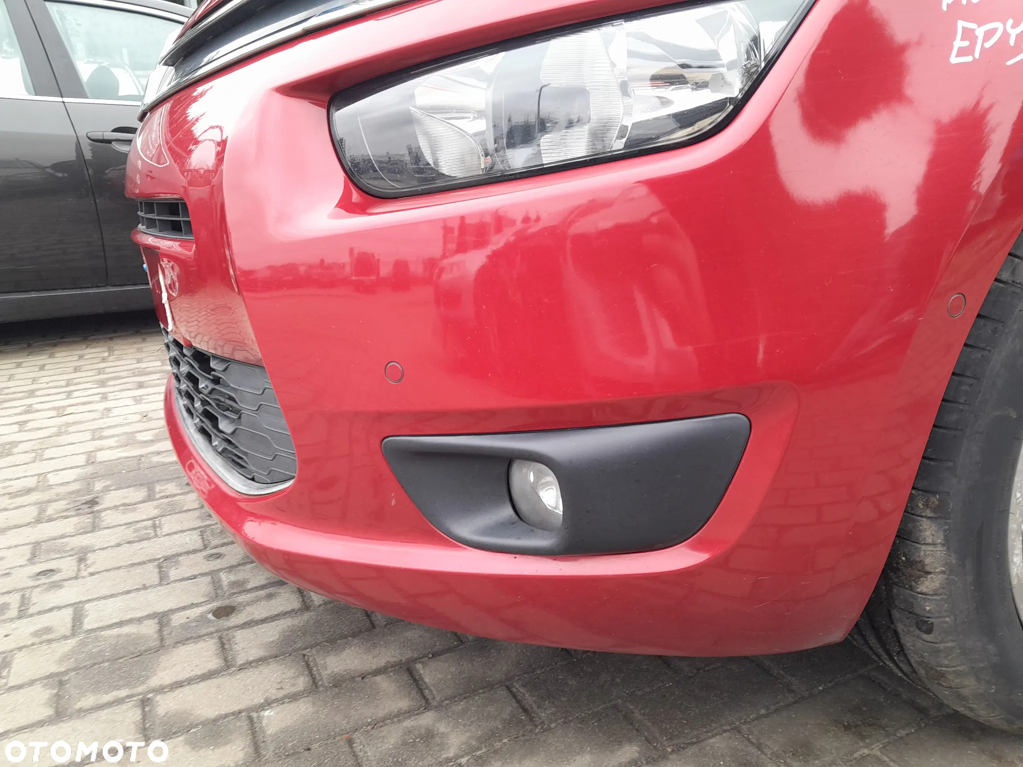 CITROEN C4 GRAND PICASSO II ZDERZAK PRZEDNI PRZÓD PDC PARKTRONIC KOLOR: EPYD - 4