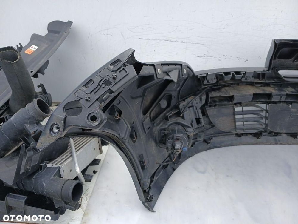 ZDERZAK PRZÓD PRZEDNI ATRAPA Z HALOGENAMI RENAULT MEGANE III CZARNY NV676 - 6