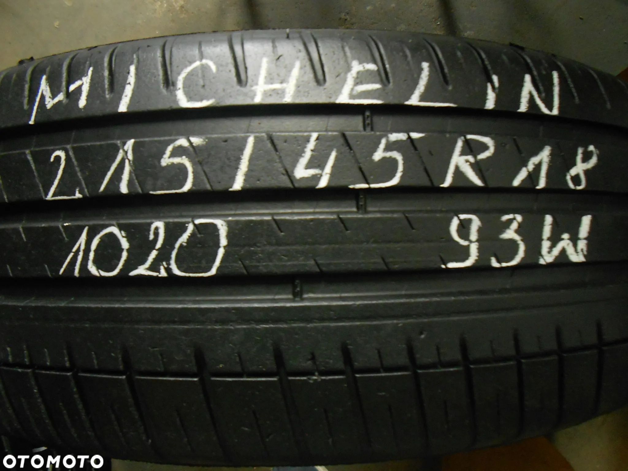 OPONA POJEDYNKA 215/45R18 MICHELIN PILOT SPORT 3 DOT 1020 7.9MM - 1