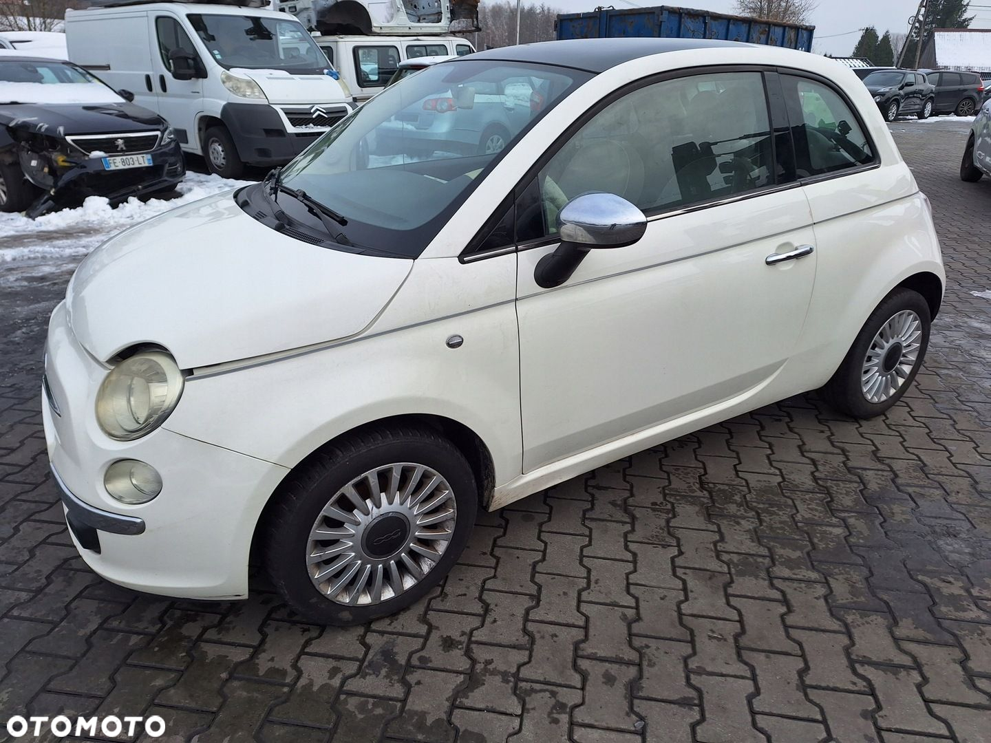 FIAT 500 312 OŚ OŚKA BELKA ZAWIESZENIA TYŁ BĘBEN FORD KA II 2 MK2 - 6