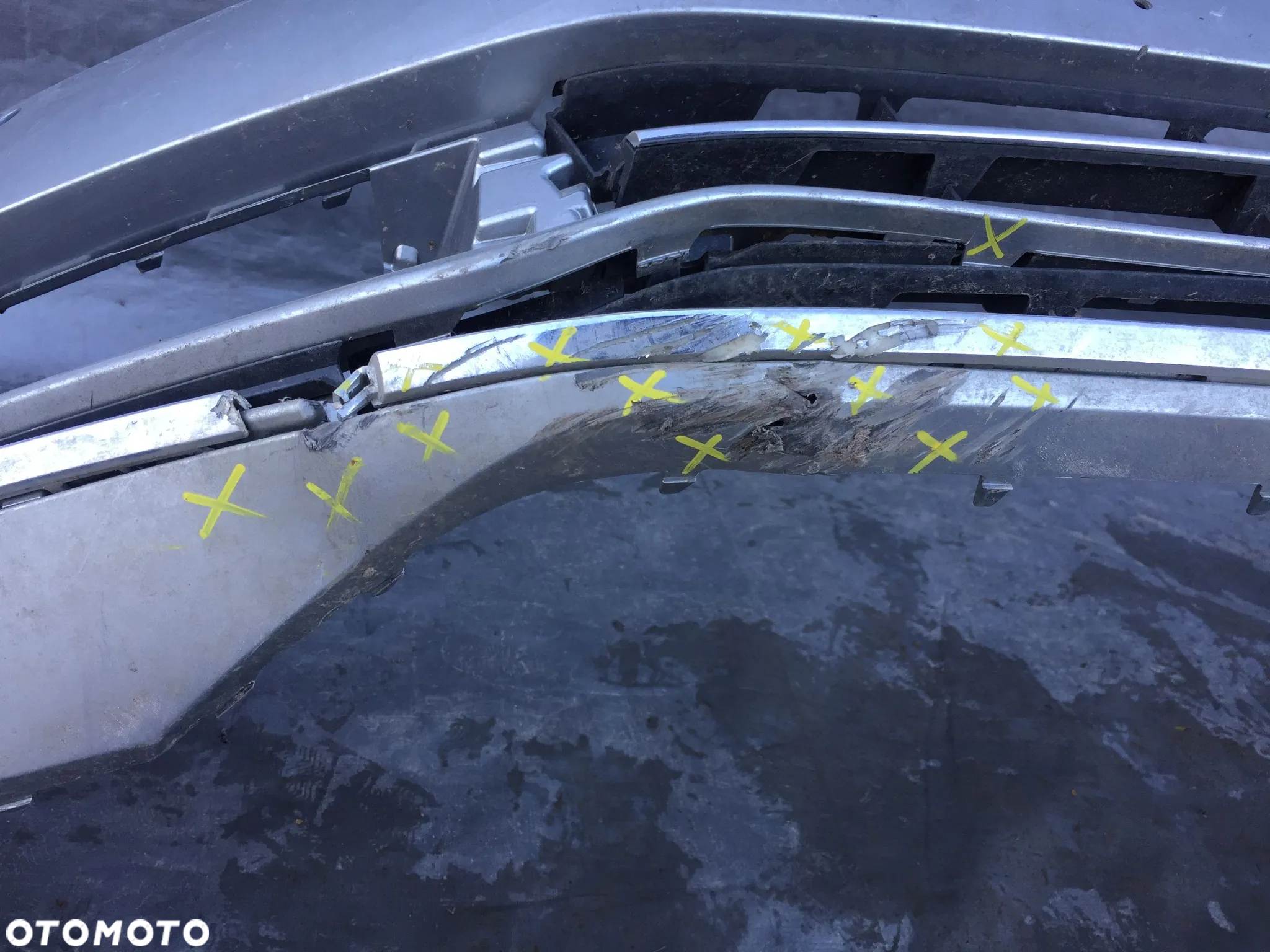 VW PASSAT B8 2014- ZDERZAK PRZÓD PRZEDNI CHROM KRATKA ZAŚLEPKA LISTWA LISTEWKA ZDERZAKA - 4