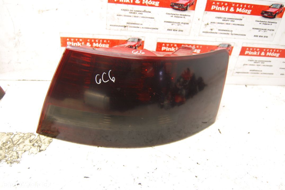 LAMPA LAMPY TYŁ TYLNE AUDI A6 C6 LEWY PRAWY DYMIONE 4F5 - 1