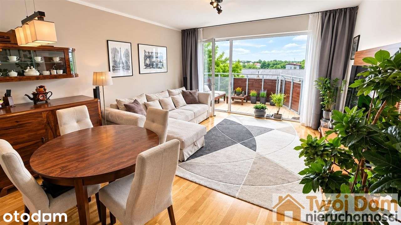 Muchobór 101 m2 | 4 pokoje | Balkon | Własny garaż