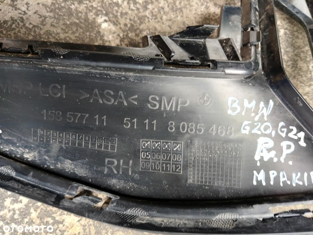 Kratka zderzaka prawy przód BMW G20, G21 M-PAKIET LCI - 6