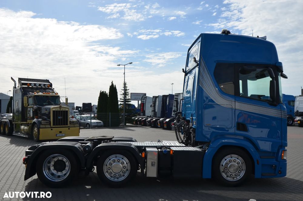 Scania R 500 / 6x2/4 PUSHER / FULL AIR / SKÓRA / LED / ACC / NAVI / ALUSY / 7236 - 3