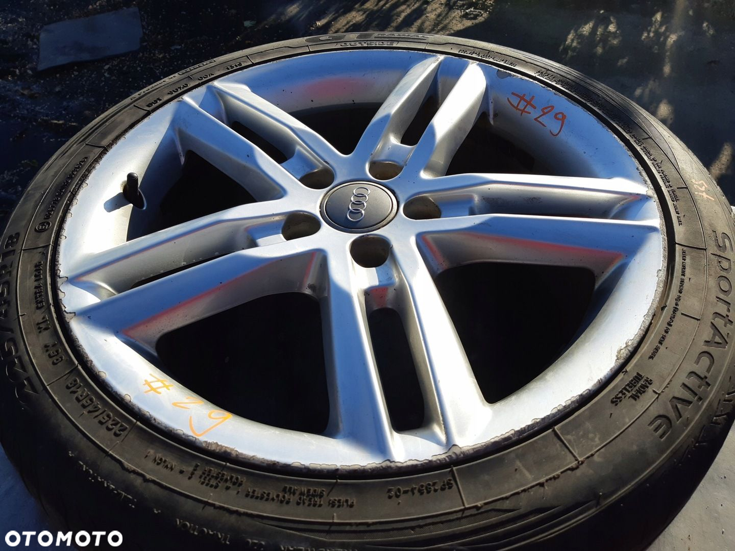 AUDI A6 C7 FELGA ALUMINIOWA 8.0" x 18" 5x112 ET 39 4G0601025Q - 2