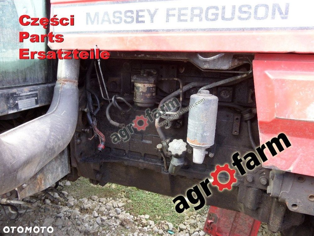 Massey Ferguson 6180 części, skrzynia biegów, oś - 4