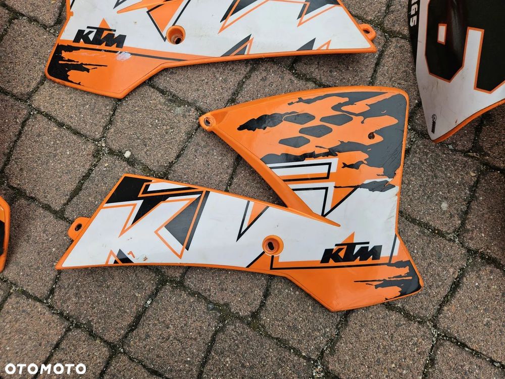 KTM SX 65 ZESTAW PLASIKÓW KOMPLET OWIEWKI OSŁONY BLOTNIK - 3