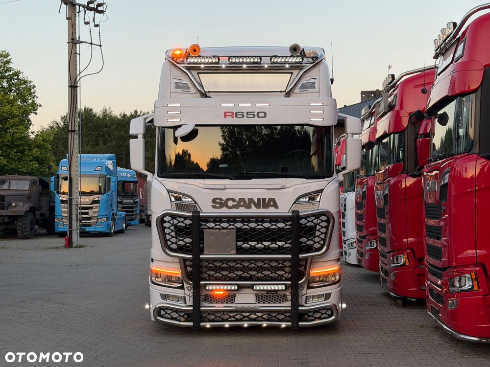 Scania Scania R650 z Niemiec bez EGR tylko SCR pełne wyposażenie FULL AIR V8 - 12
