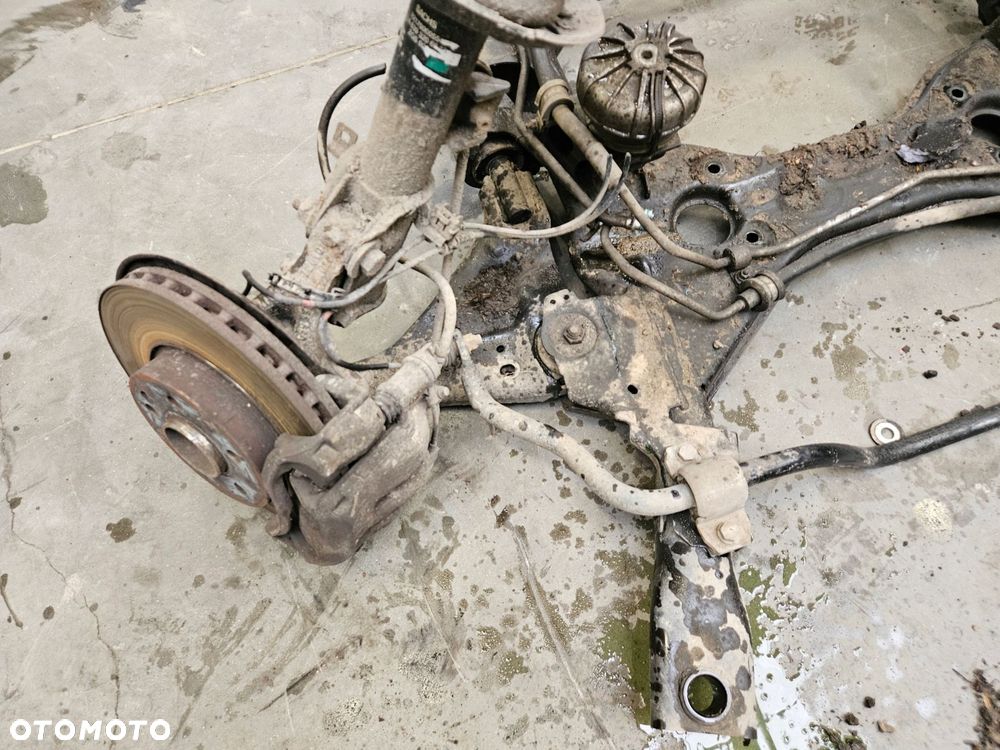 vito w639 lift 10- viano sanki wózek zawieszenie kołyska przód - 5