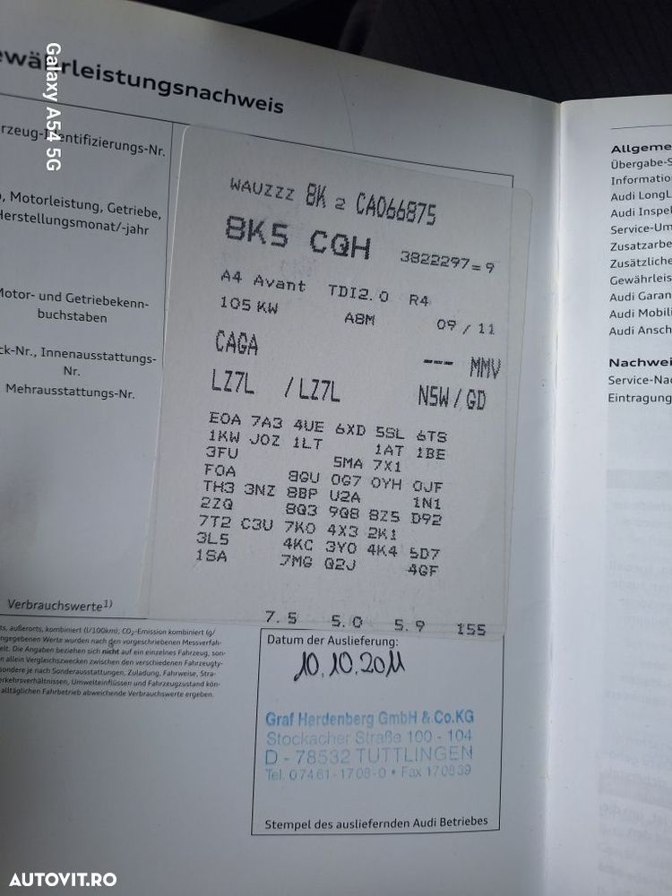 Dezmembrez Audi A4 B8 2.0tdi CAGA cutie automata MMV ventilație scaune - 8