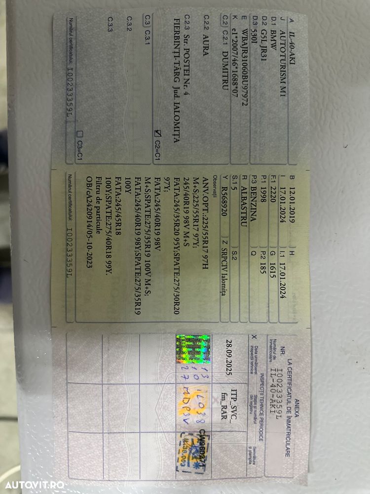 BMW Seria 5 530i Aut. Luxury Line - 10