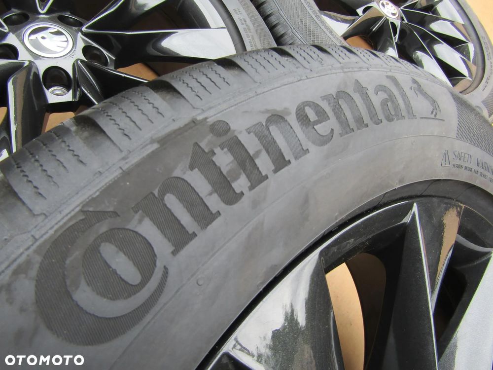 4 x Felgi Aluminiowe Koła 19 Skoda Enyaq Kodiaq VW Tiguan 8 j 5x112 ET 45 piasta 57,1 mm 5LA601025AP + Opony 235/55 19 Zimowe Continental - 12