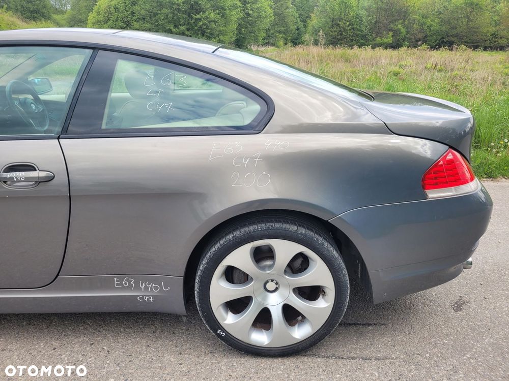 ĆWIARTKA BŁOTNIK LEWY TYŁ TYLNA BMW E63 440 STRATUS METALIC ORG LAKIER