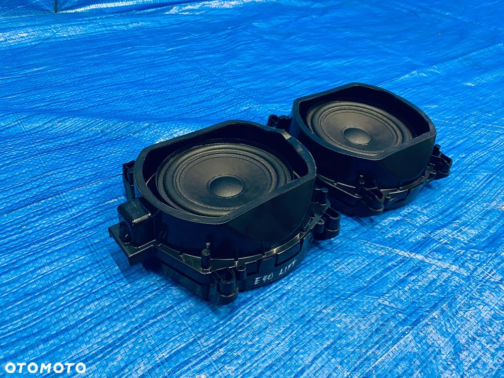 KOMPLET GŁOŚNIKÓW GŁOŚNIK NISKOTONOWY GŁOŚNIKI NAGŁOŚNIENIE SUBWOOFER LEWY PRAWY BMW X5 E70 X6 E71 LIFT LCI ; 9218694 ORYGINAŁ - 3