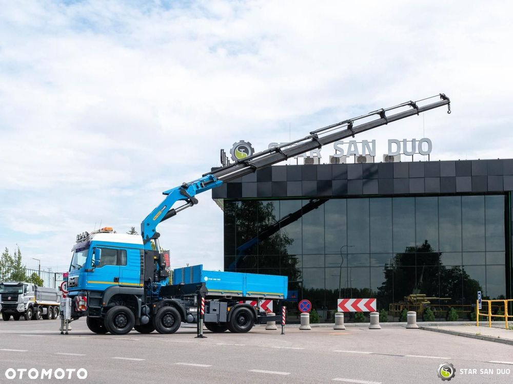 MAN TGA 33.480 6x6 PALFINGER PK 60002 HDS Żuraw Siodło Ciągnik - 6