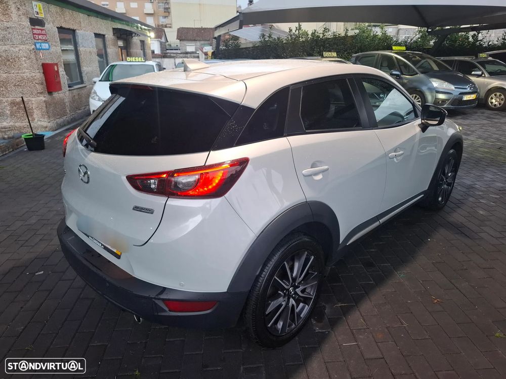Mazda CX-3 1.5 Sky.Excellence HT Leather White Navi - 13