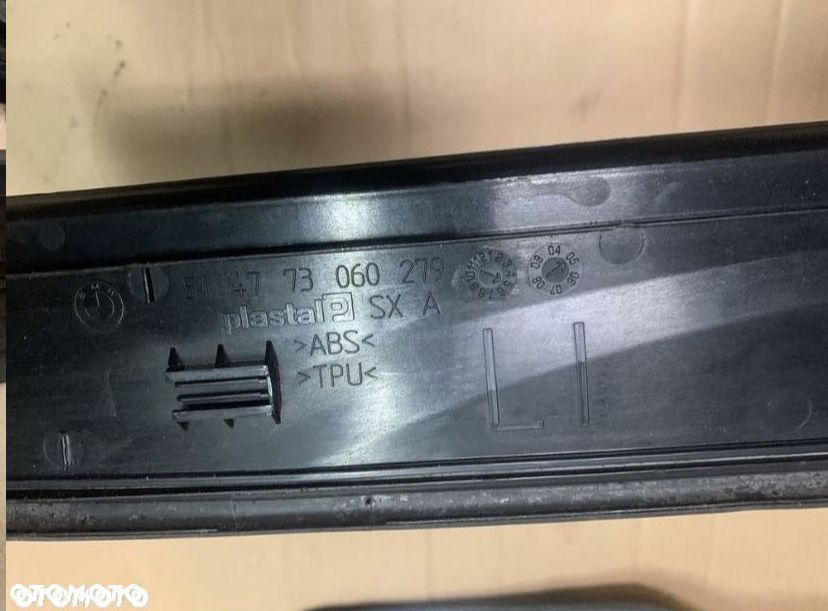 Listwa progowa przód tył lewa prawa bmw 3 e90 e91 - 4