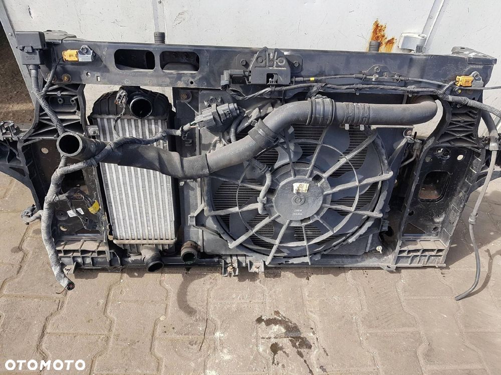 KIA CARENS IV 13-19r 1.7 CRDI PAS PRZEDNI CHŁODNICE WENTYLATOR MANUAL - 4