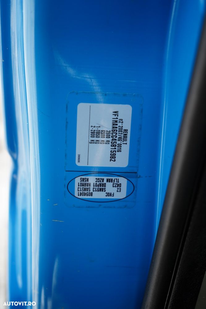 Renault MASTER / CAROSERIE ROATĂ / PANOU / CABINĂ DUPĂ 7 LOCURI / IMPORTAT - 36