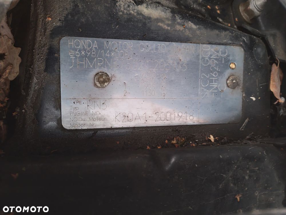 HONDA STREAM 00-03 NH629M, K20A1 2.0 16V  BŁOTNIK LEWY PRAWY PRZÓD - 32