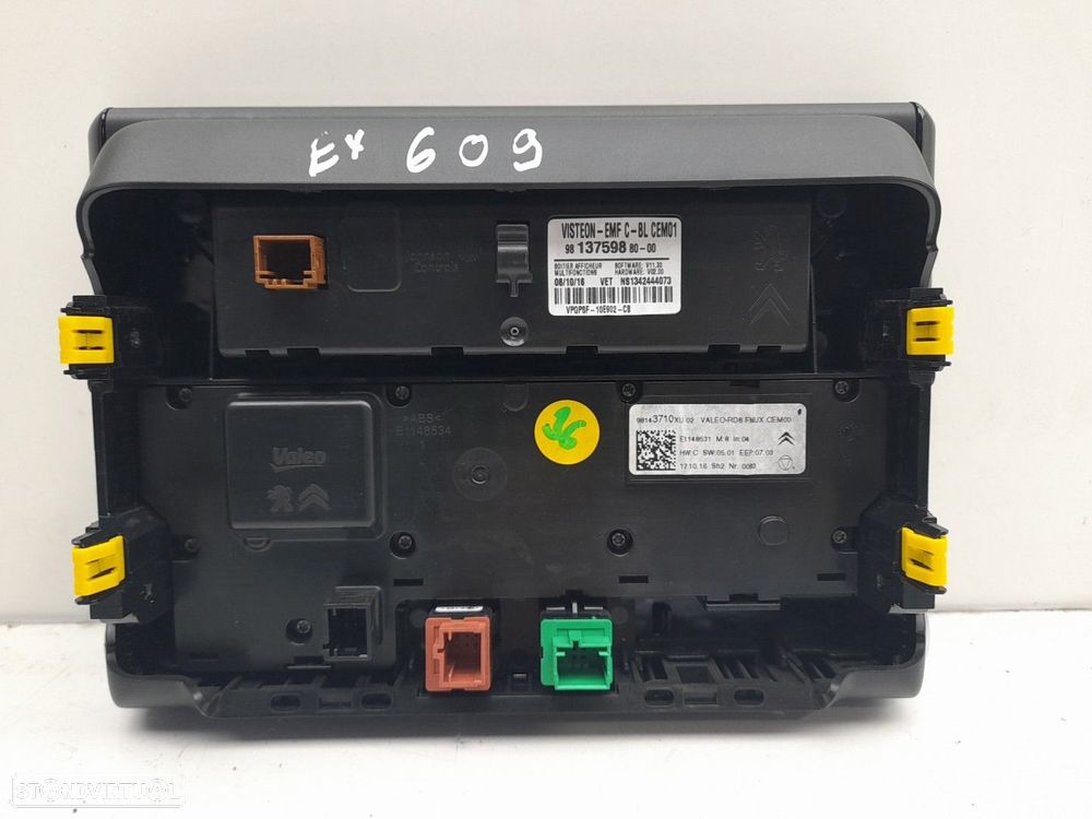 Display / ecrã de informações CITROËN C3 III (SX) - 2