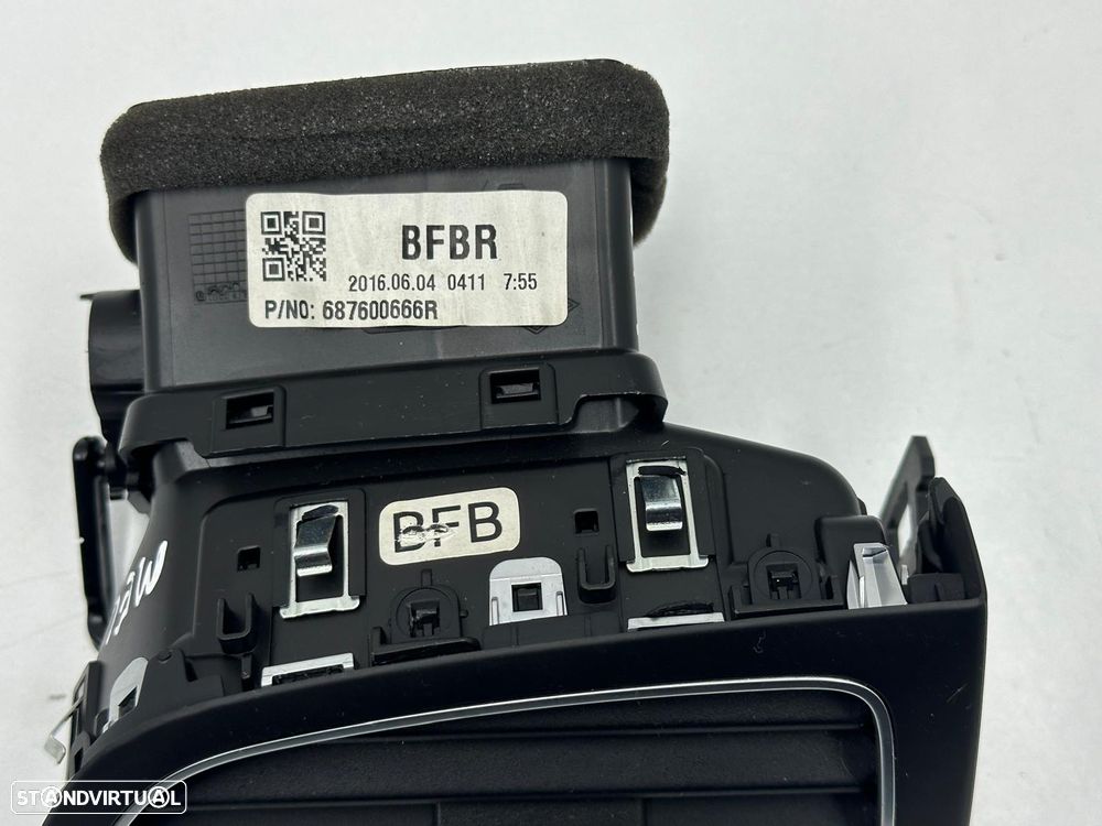 Saída Ar Central / Lateral Direita / Esquerda - Renault Megane IV (2016) - 3