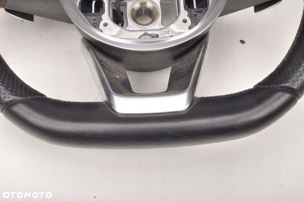 W176 KIEROWNICA MULTIFUNKCYJNA ŁOPATKI SKÓRA - 2