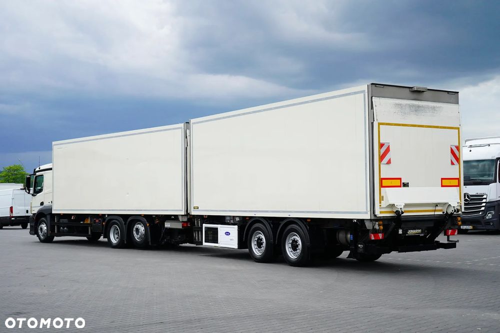 Mercedes-Benz ACTROS / 2540 / ACC / E 6 / ZESTAW PRZEJAZDOWY / CHŁODNIA + WINDA / 38 PALET - 6
