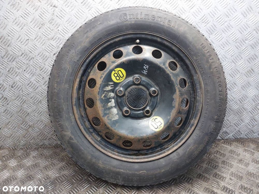 DOJAZDÓWKA 5x120 3Jx16 ET32 FI72,6 115/90R16 BMW E46 COMPACT ID: 238893 - 4