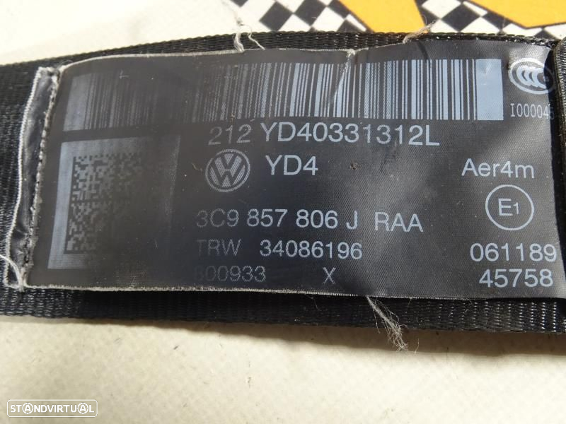 Cintos Traseiros Volkswagen Passat Variant (365)  Cintos Traseiros Vw - 3