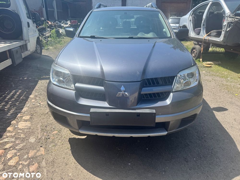 MITSUBISHI OUTLANDER I 01-06 MASKA ZDERZAK LAMPA BŁOTNIK DRZWI PRZEDNI PAS CHŁODNICA KOLOR A39 - 1