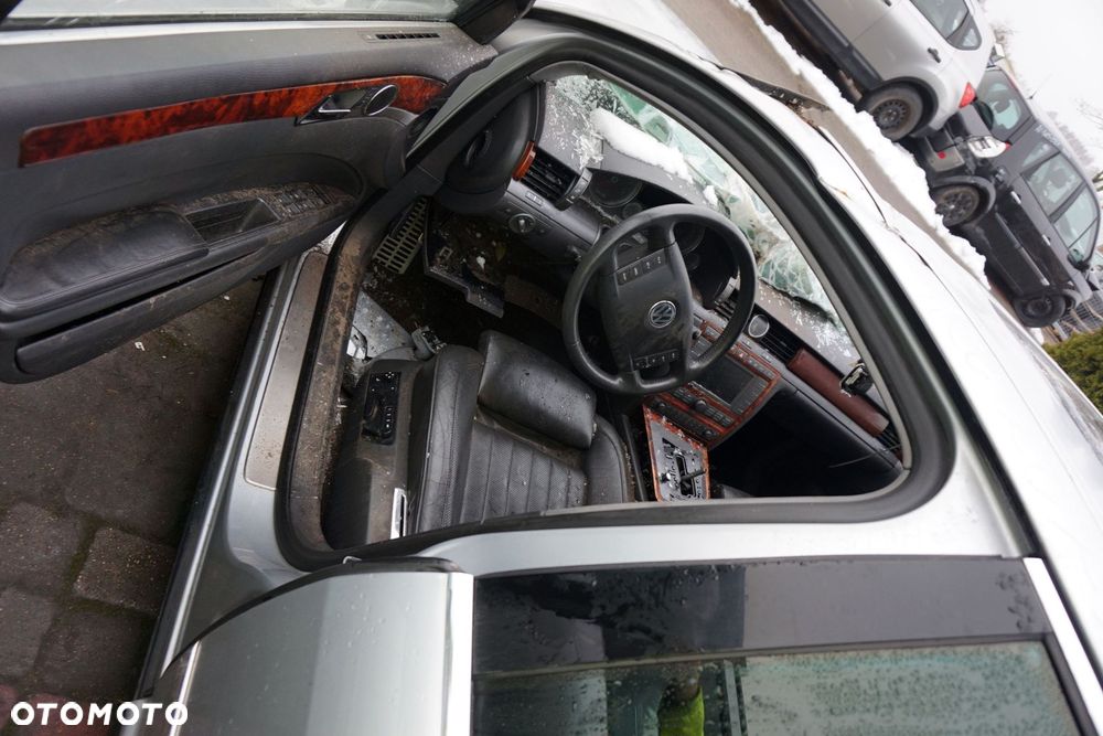 FOTELE FOTEL PRZEDNI LEWY PRAWY KANAPA WNĘTRZE PHAETON  GRZANE PAMIĘĆ CZARNA SKÓRA BOCZKI PODŁOKIETNIK VOLKSWAGEN 2002-2016 - 4