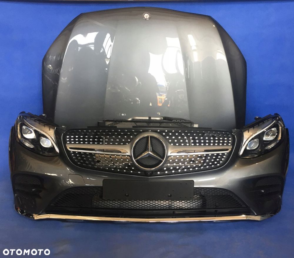 MERCEDES GLC W253 MASKA ZDERZAK WZMOCNIENIE LAMPY - 2