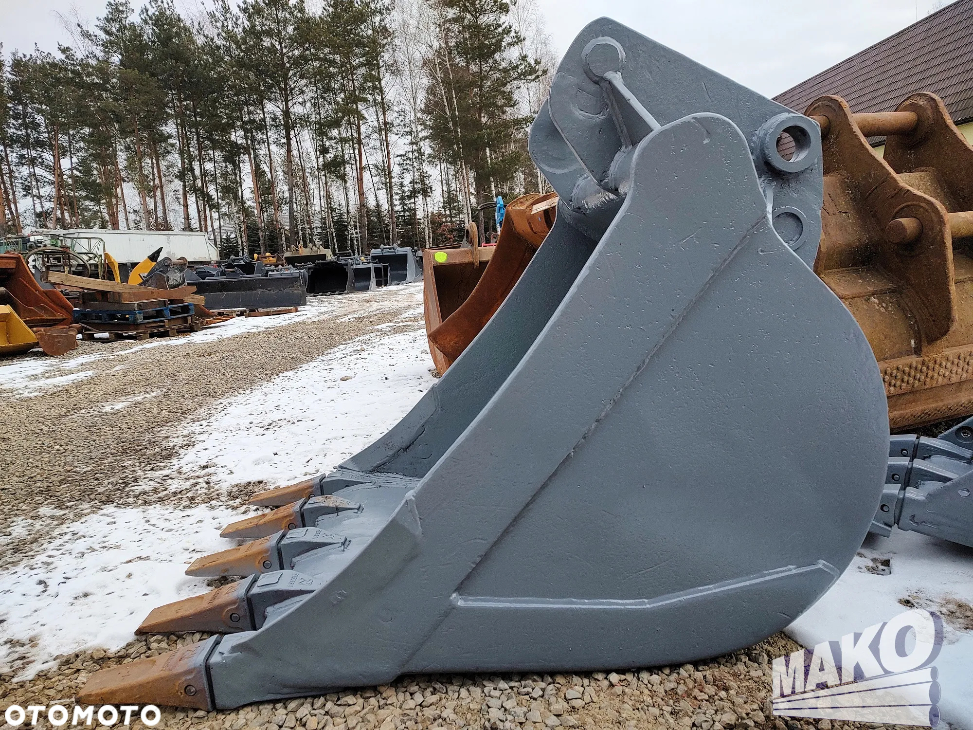 Łyżka 110cm do koparki Liebherr SW48 - 4