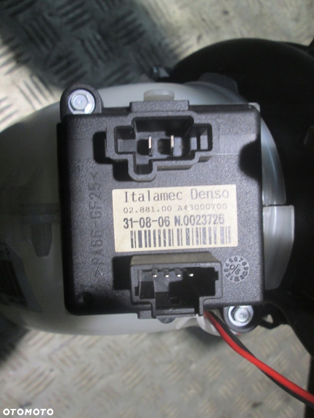 WENTYLATOR DMUCHAWA LEWY TYŁ CITROEN C4 PICASSO I 06- 9650872580 - 5