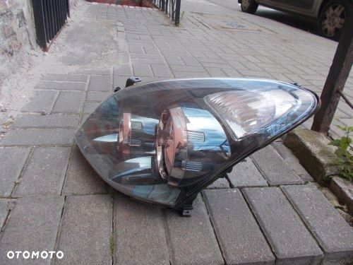 TOYOTA COROLLA VERSO LIFT 07- CIEMNA LEWA PRZEDNIA LAMPA ORYGINAŁ - 4