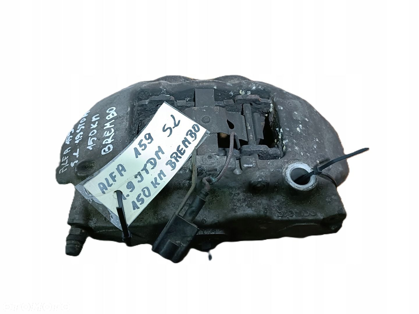 ALFA ROMEO 159 05-11 r. 1,9 JTDM 150 KM ZACISK HAMULCOWY LEWY PRZÓD BREMBO * - 2