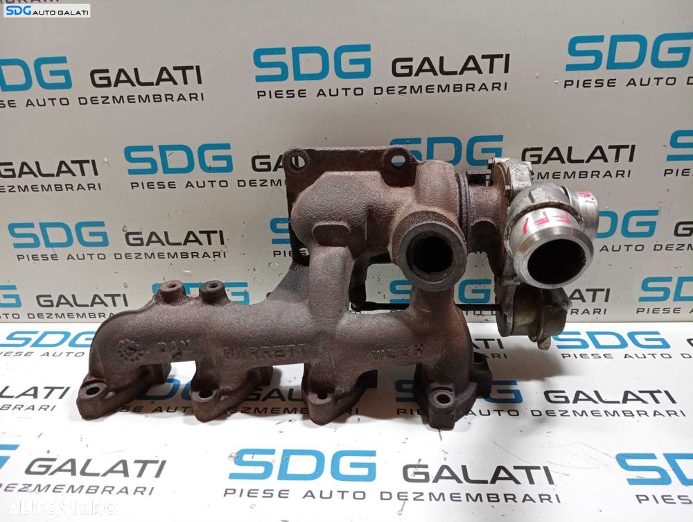 Turbo Turbina Turbosuflanta Ford Focus 1 1.8 TDDI 55 66 KW C9DC C9DA C9DB BHDA BHDB 1998 - 2004 Cod XS4Q-6K682-DC [M6863] - 1