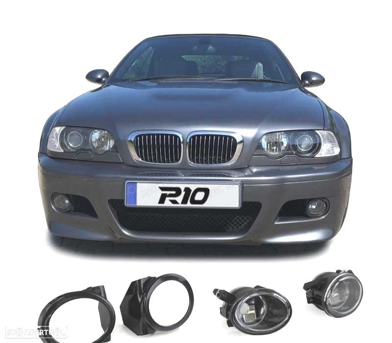 FARÓIS NEVOEIRO PÁRA-CHOQUES BMW SERIE 3 E SERIE 5 LOOK M - 2