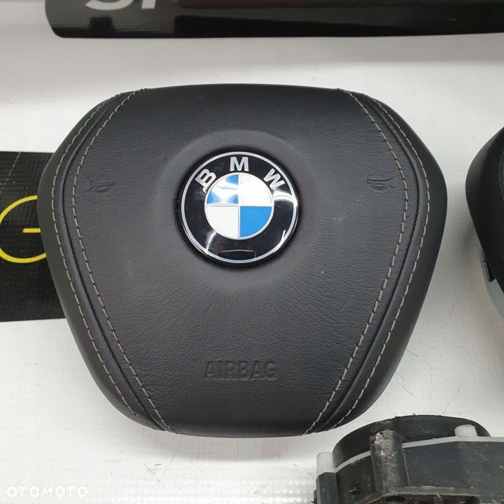 BMW SERIA 7 G11 G12 DESKA ROZDZIELCZA KONSOLA KOKPIT PULPIT PODUSZKI AIRBAG AIR BAG PASY KIT SET - 9