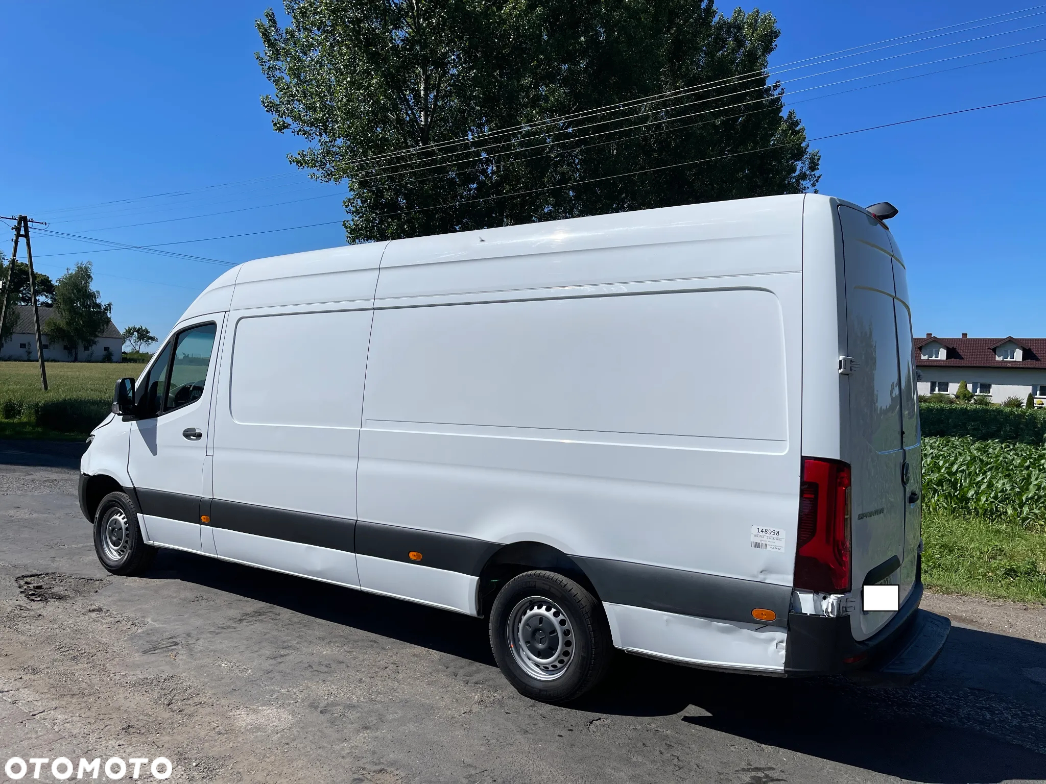 Mercedes-Benz Sprinter W907 MAXI MAX DŁUGI 316 CDI 2.2 CDI 163 KM Navi Tablet Klima Kamera cofania LED - 25